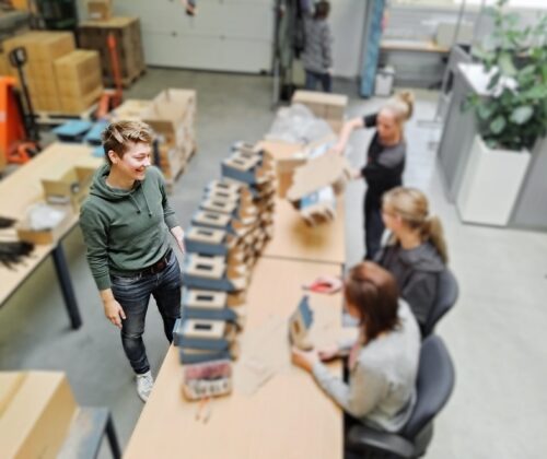 Rachel Kapitein bij werkleerplek