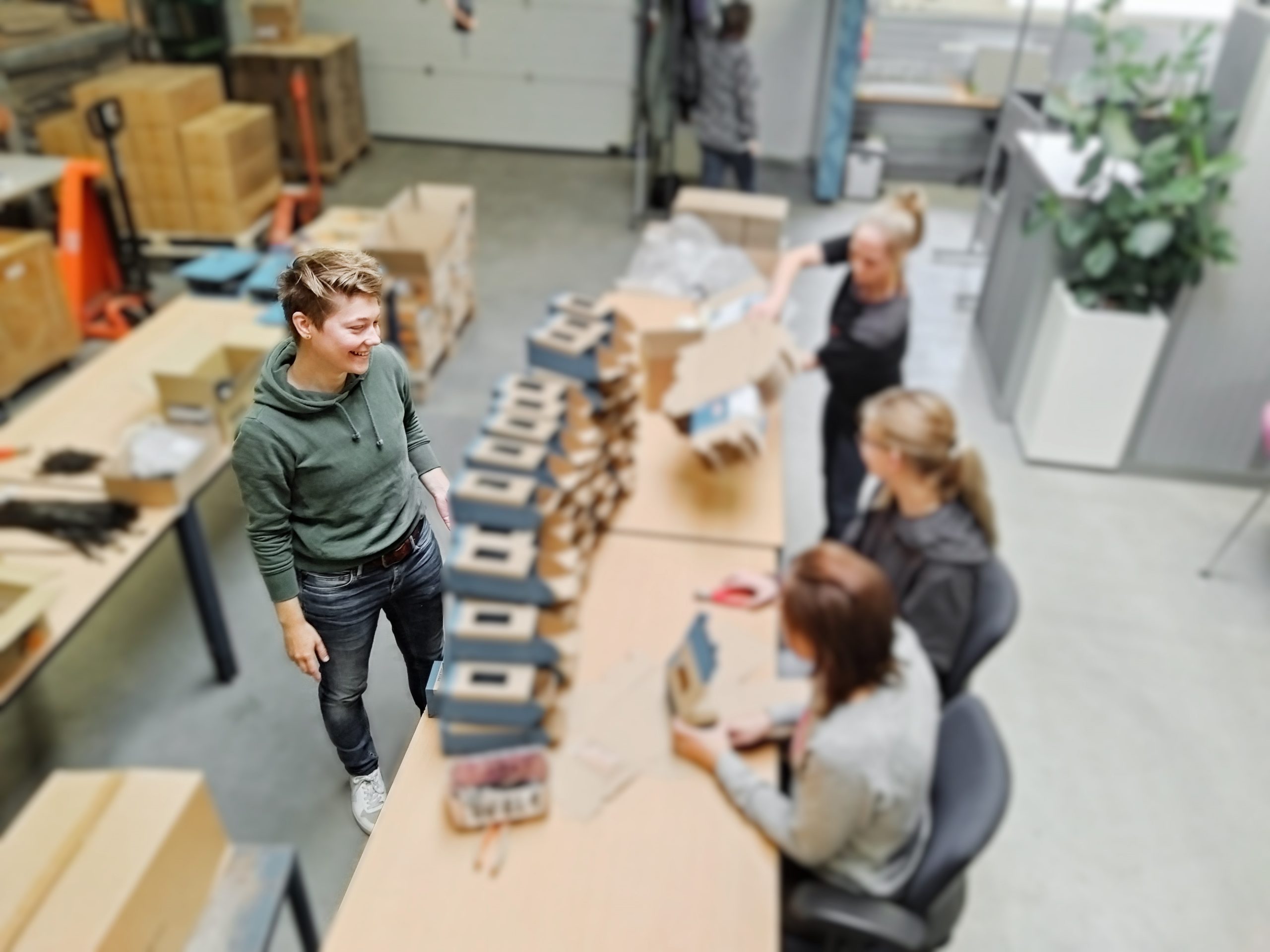 Rachel Kapitein bij werkleerplek